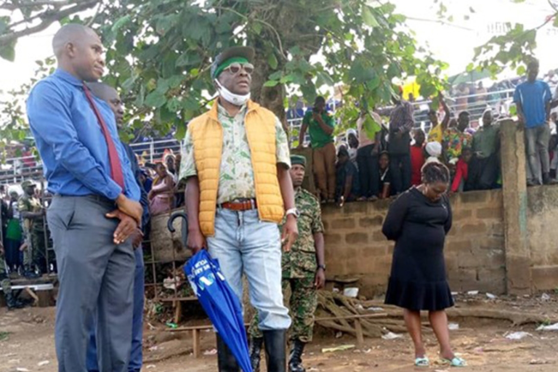 The King visits Mulungu landing Site and endorses its development